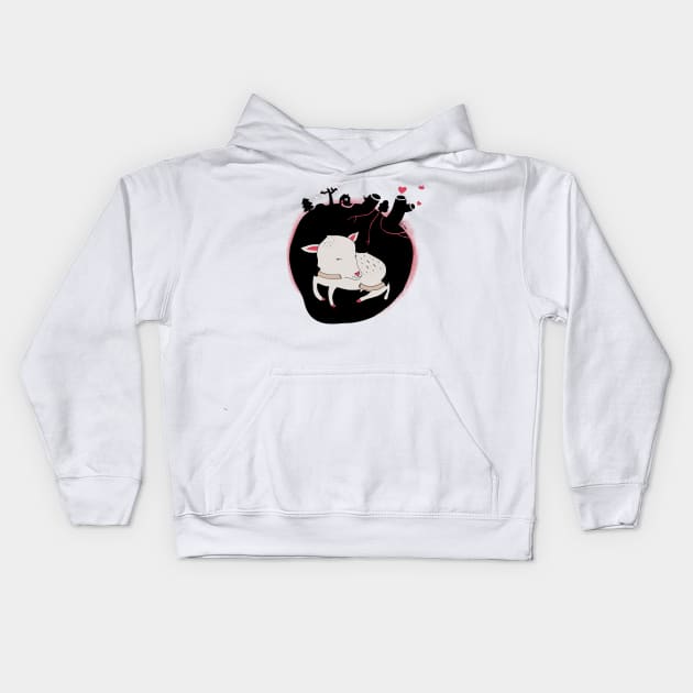 Embrace The Planet and Animals Kids Hoodie by Krize
